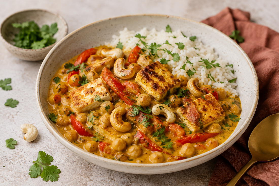 Schnelles Cashew-Curry