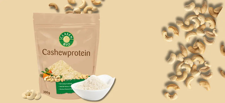 Clasen Bio Cashewprotein – Hochwertiges Pflanzenprotein Clasen Organic Foods