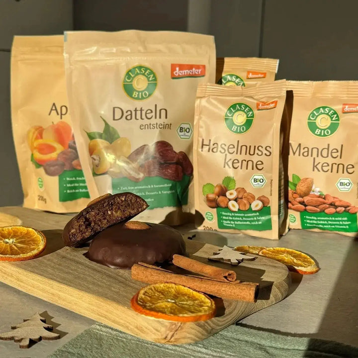 Saftige Elisenlebkuchen - vegan & glutenfrei Clasen Organic Foods