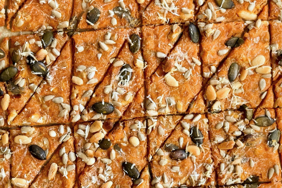 Sauerteigcracker – knusprig, würzig & einfach