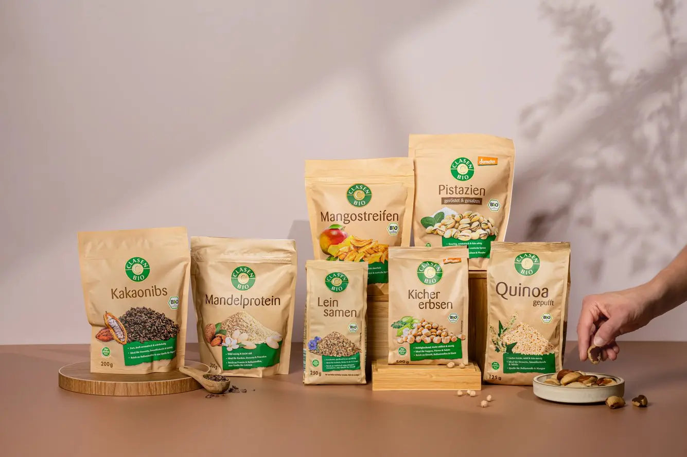 Bio Nüsse - Clasen Organic Foods