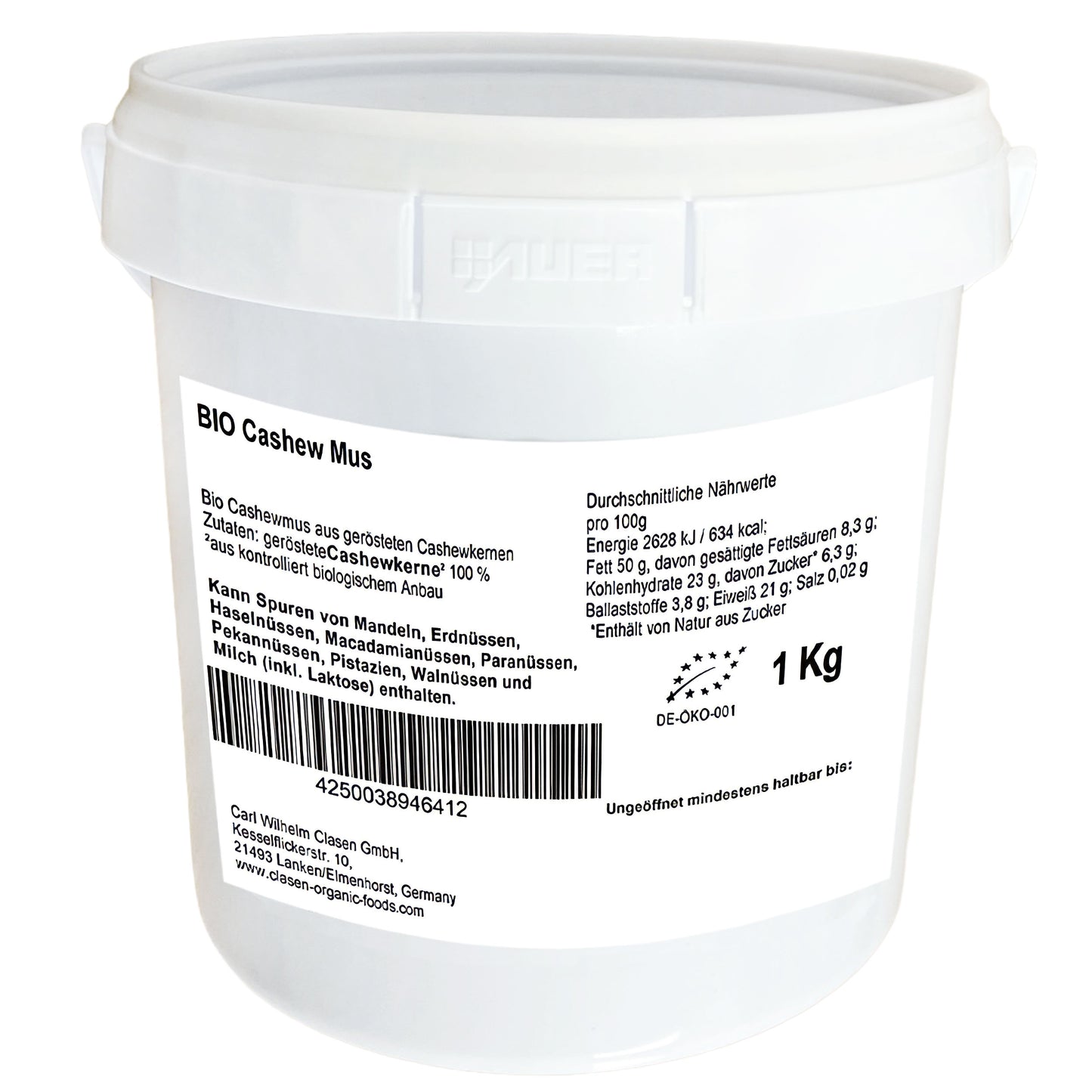 Bio Cashewmus 1 kg