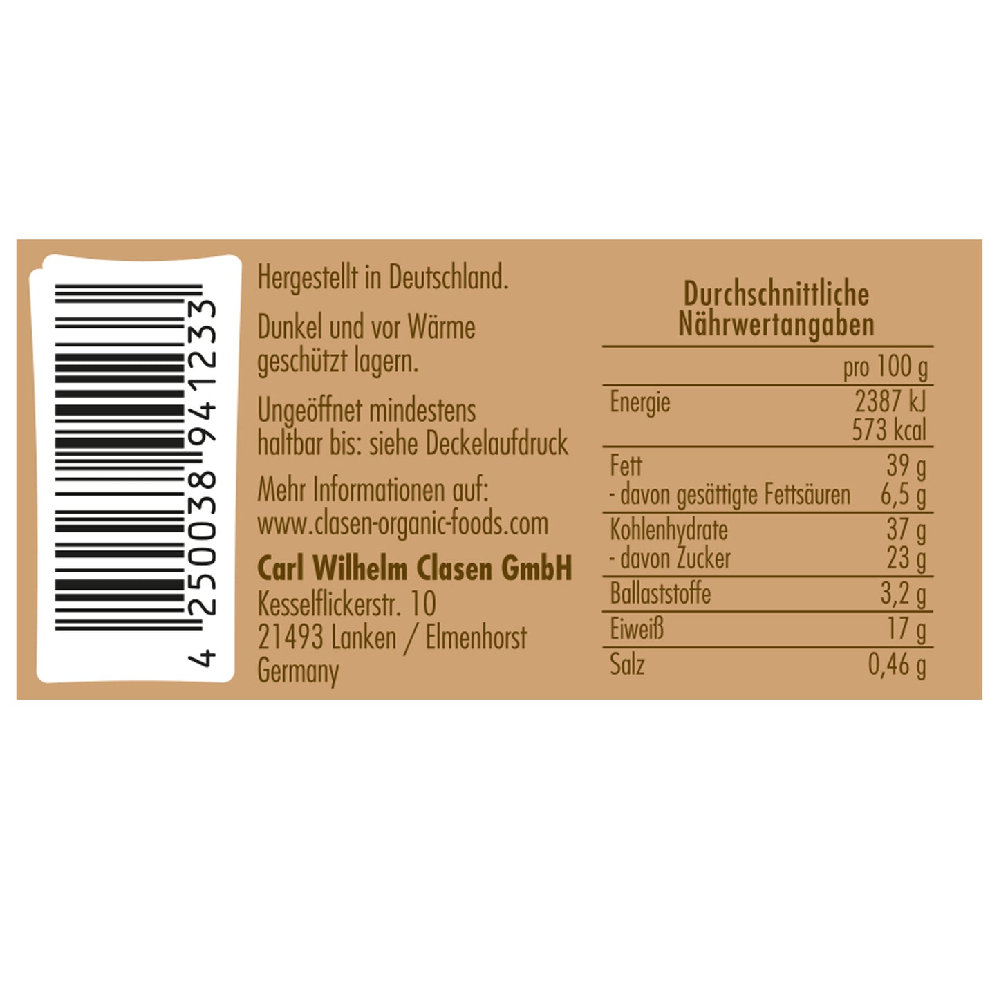 Bio Cashewmus - Cashew Salted Caramel 180 g