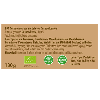 Bio Cashewmus 1 kg
