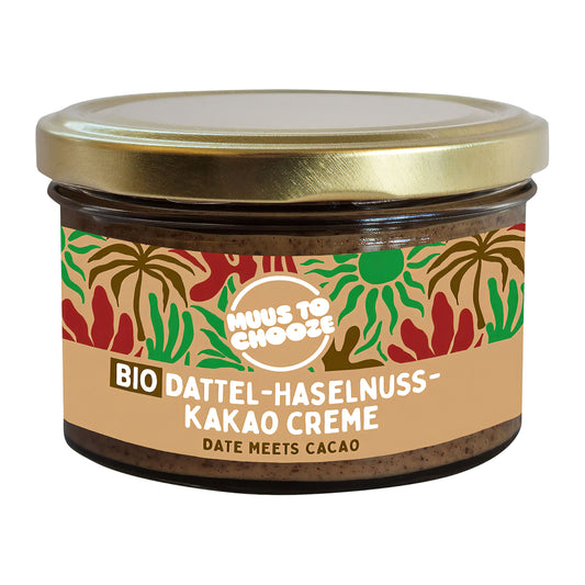 Bio Haselnusscreme - Date meets cacao 180 g