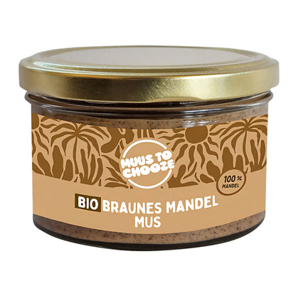 Bio Mandelmus braun geröstet 180g