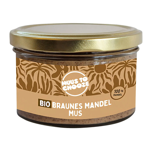Bio Mandelmus braun geröstet 180g