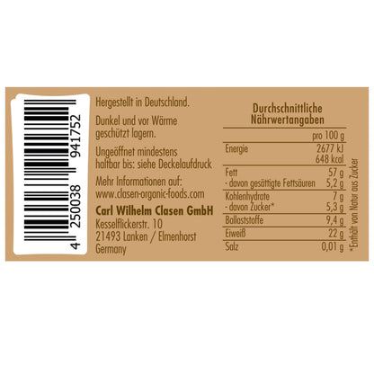 Bio Mandelmus braun geröstet 180g