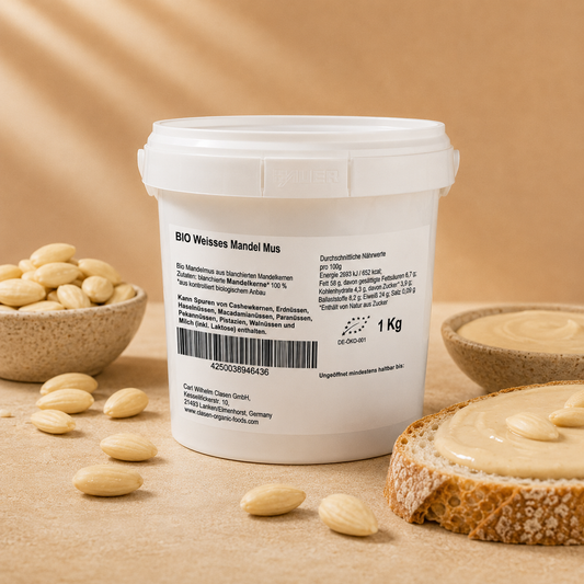 Bio Weißes Mandelmus 1 kg