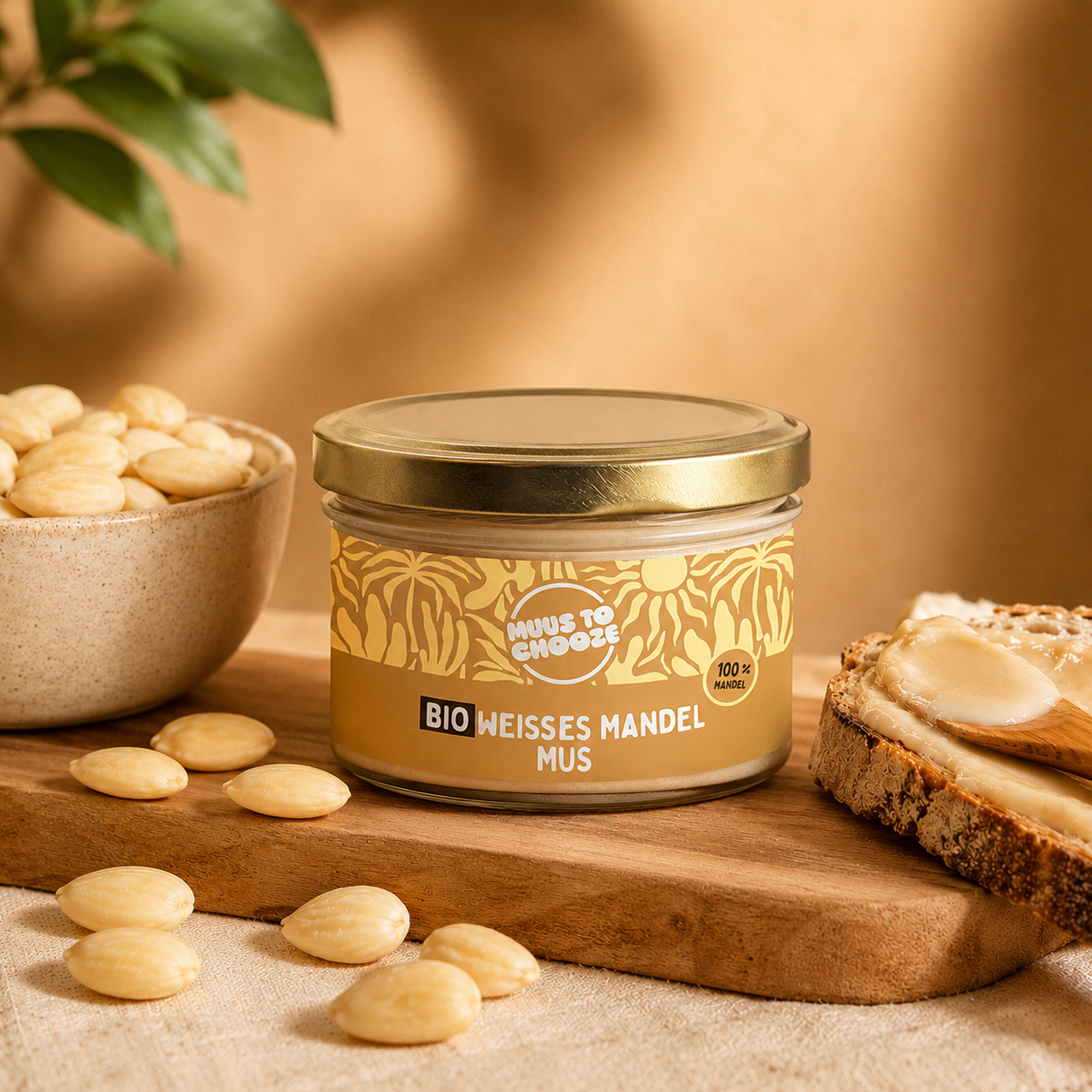 Bio Mandelmus weiß 180g