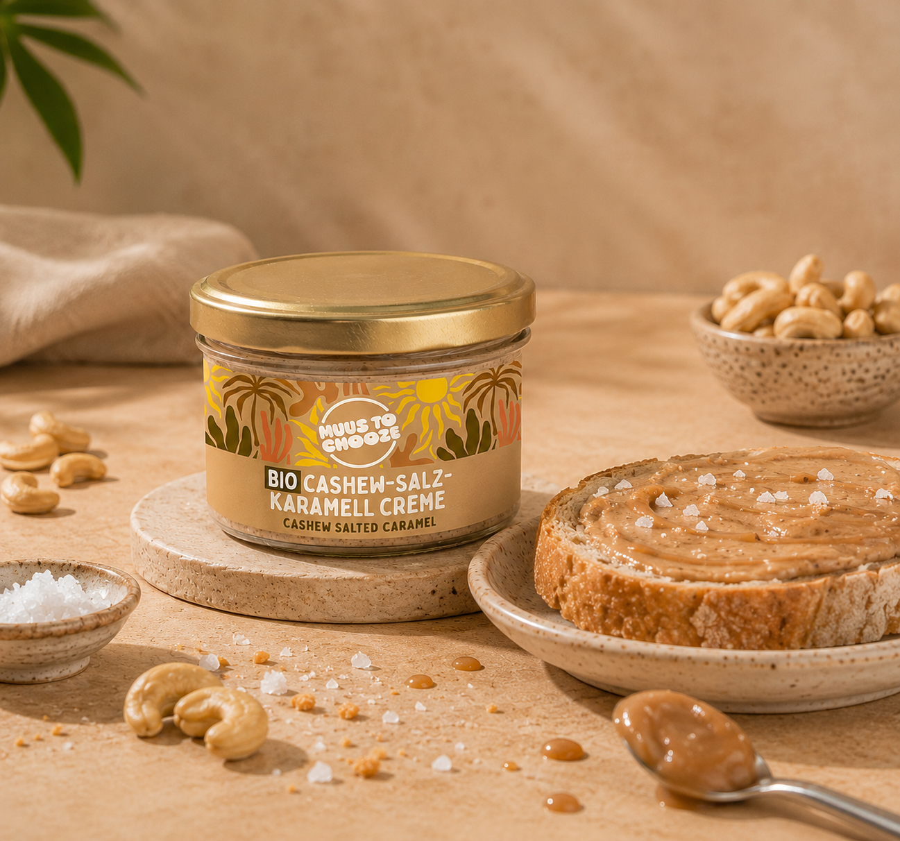 Bio Cashewmus - Cashew Salted Caramel 180 g
