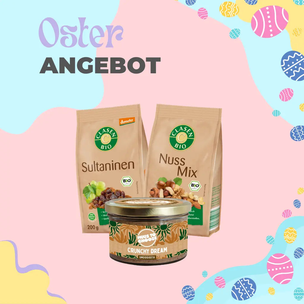 Nusszopf Oster-Bundle Clasen Bio