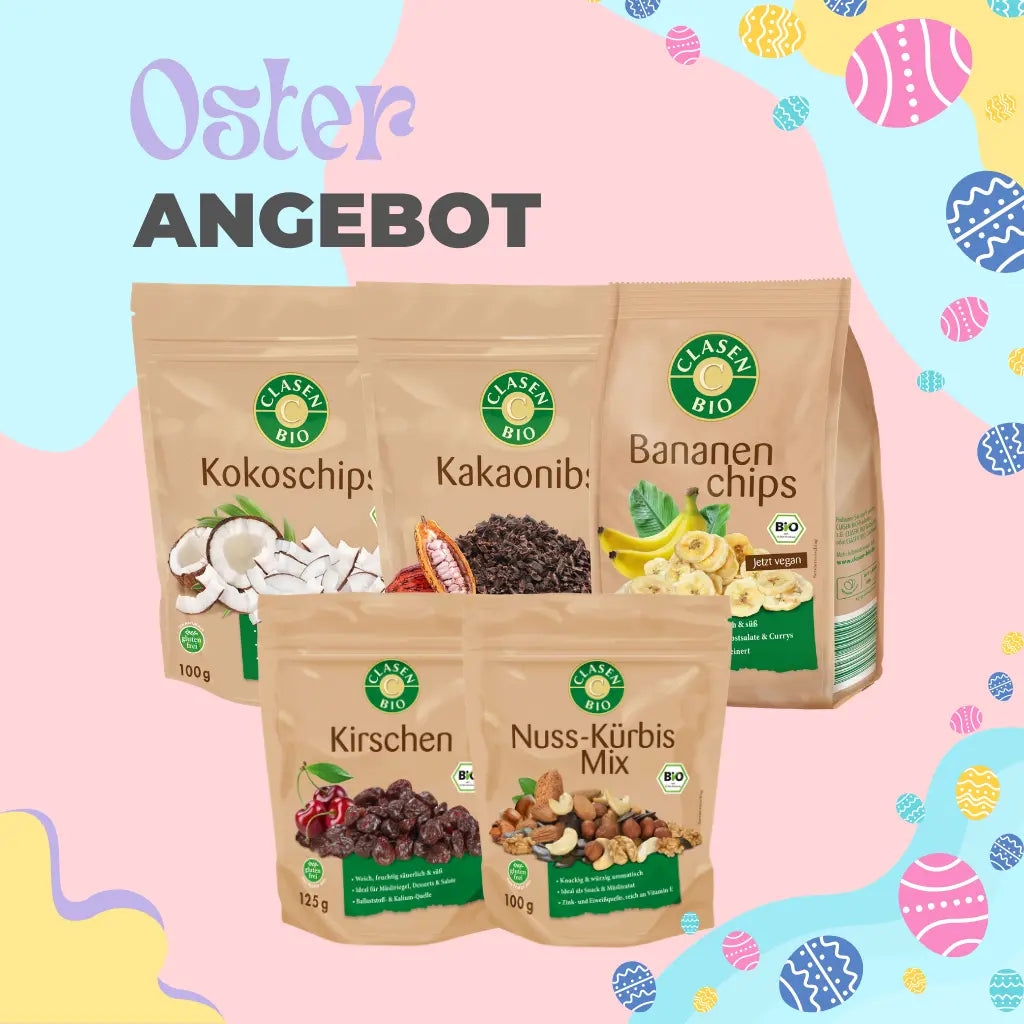 Osterschokoladen-Set Clasen Bio