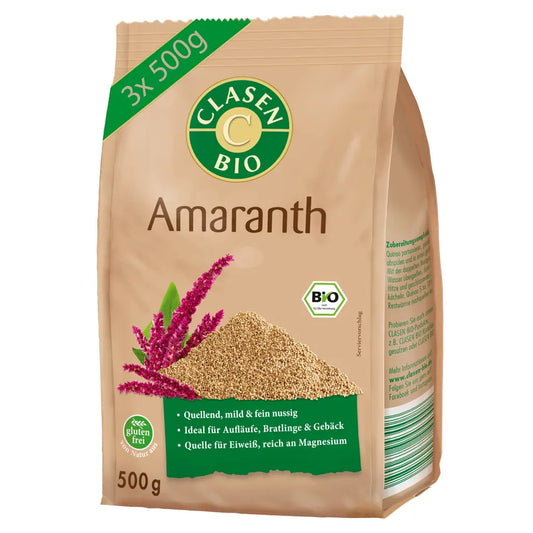 3x Bio Amaranth Clasen Bio