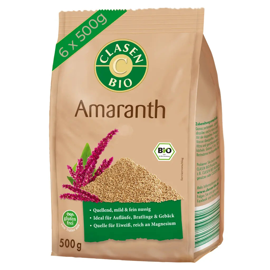 6x Bio Amaranth Clasen Bio