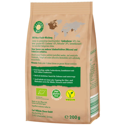 Bio Cashew-Cranberry-Mix 200g Clasen Bio