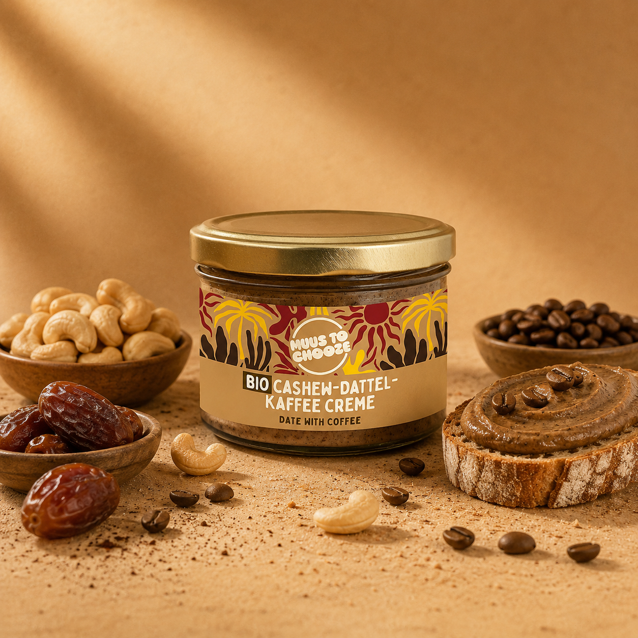 Bio Cashewmus - Date with coffee 180 g