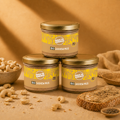 3x Cashewmus pur 180g