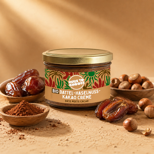 Bio Haselnusscreme - Date meets cacao 180 g