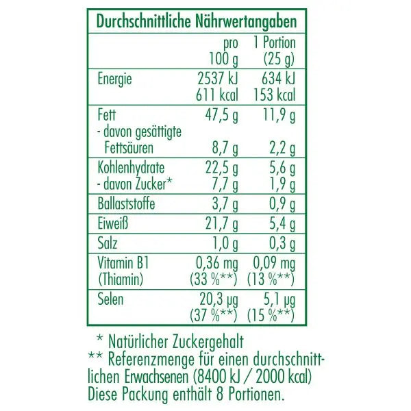 3x Bio Erdnüsse (geröstet und gesalzen) 200g Clasen Bio