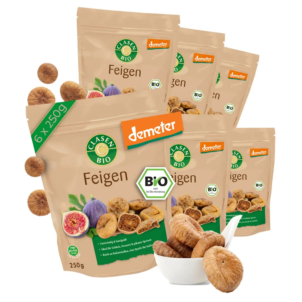 6x Bio Feigen in Demeter Qualität Clasen Bio