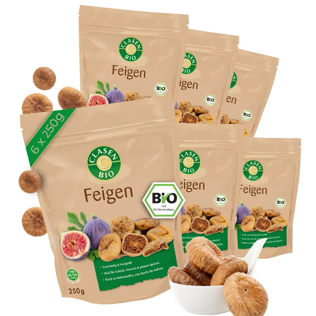 6x Bio Feigen 250g Clasen Bio