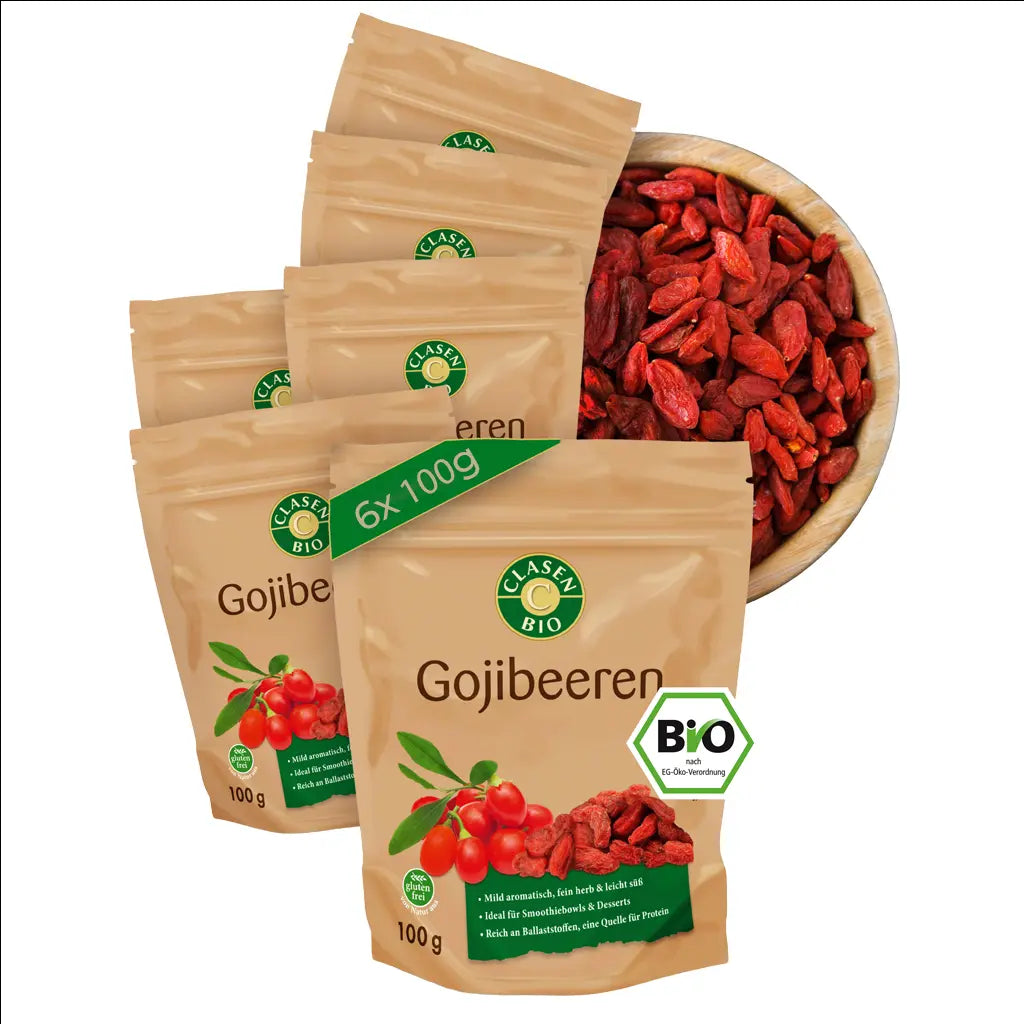 6x Bio Gojibeeren Clasen Bio