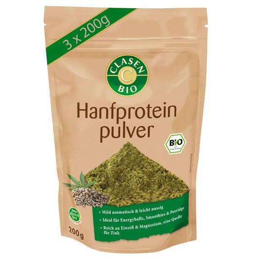 3x Bio Hanfmehl Clasen Bio