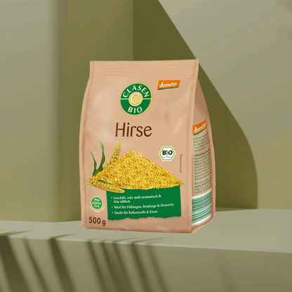 Bio Hirse in Demeter Qualität 500g Clasen Bio
