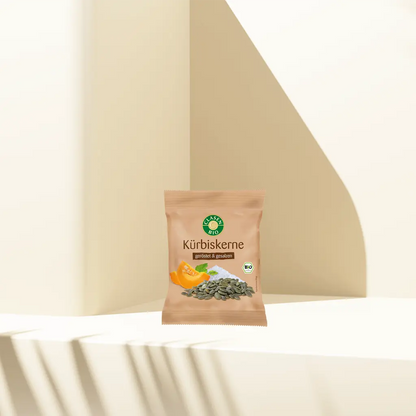 Bio Kürbiskerne (geröstet und gesalzen) 40 g Clasen Bio