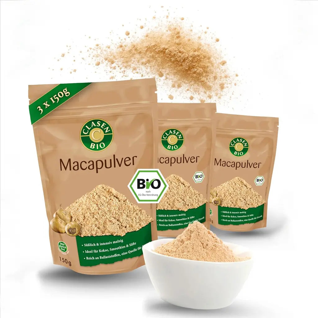 3x Bio Macapulver 150g