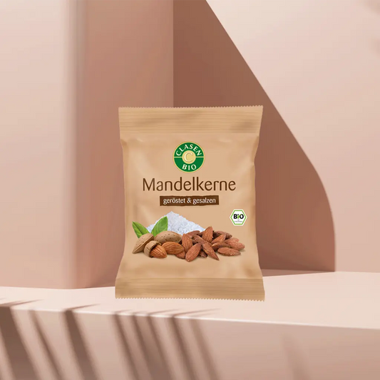 Bio Mandelkerne (geröstet und gesalzen) 40 g