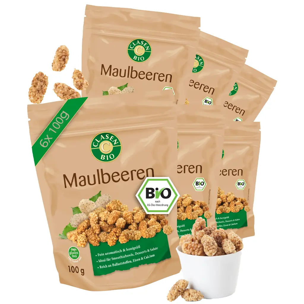6x Bio Maulbeeren Clasen Bio