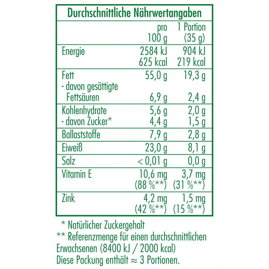 Bio Nuss-Kürbiskern-Mix 100g Clasen Bio