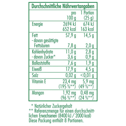 Bio Nusskern-Mischung 200g Clasen Bio