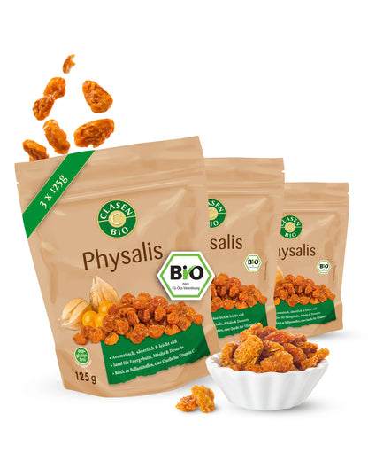 3x Bio Physalis 125g Clasen Bio