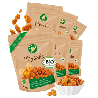 6x Bio Physalis 125g Clasen Bio