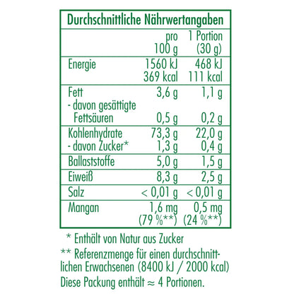 3x Bio Quinoa gepufft Clasen Bio