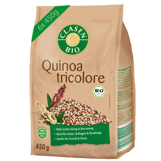 6x Bio Quinoa Tricolore Clasen Bio
