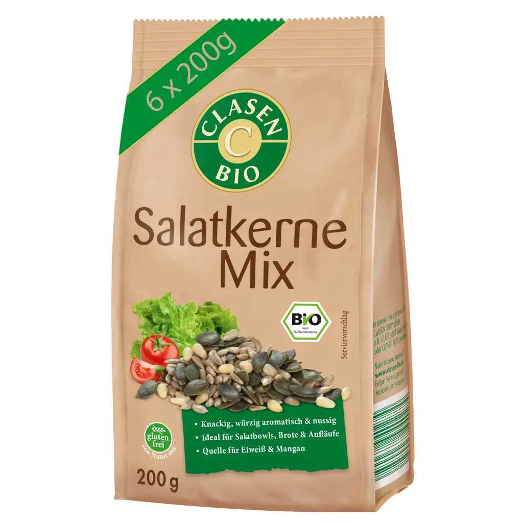 6x Bio Salatkerne-Mix 200g Clasen Bio