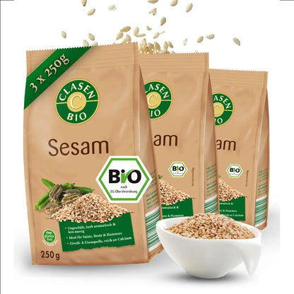 3x Bio Sesam Clasen Bio