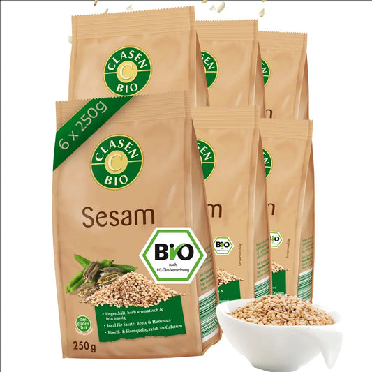 6x Bio Sesam Clasen Bio