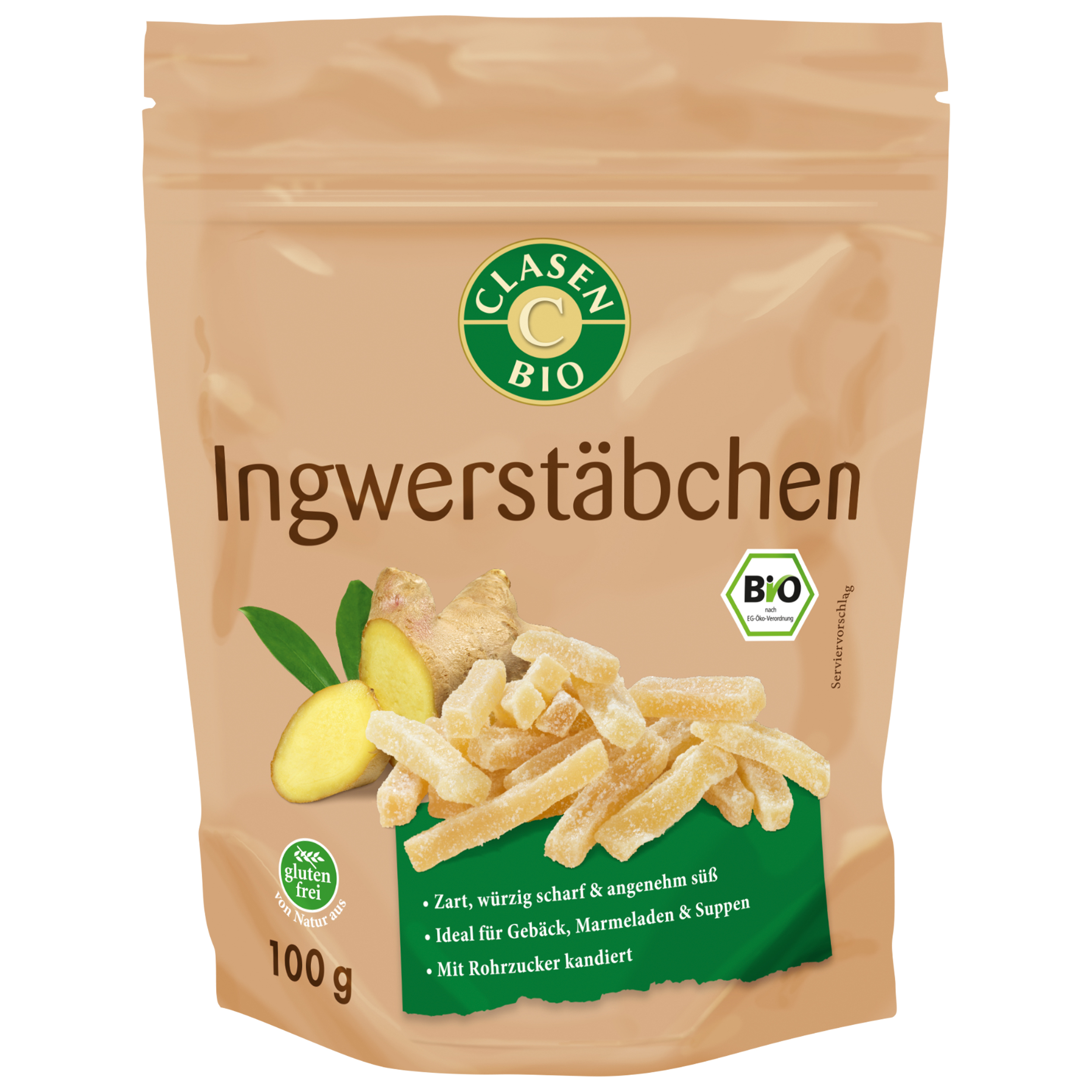 Bio Ingwerstäbchen Bio Ingwerstäbchen