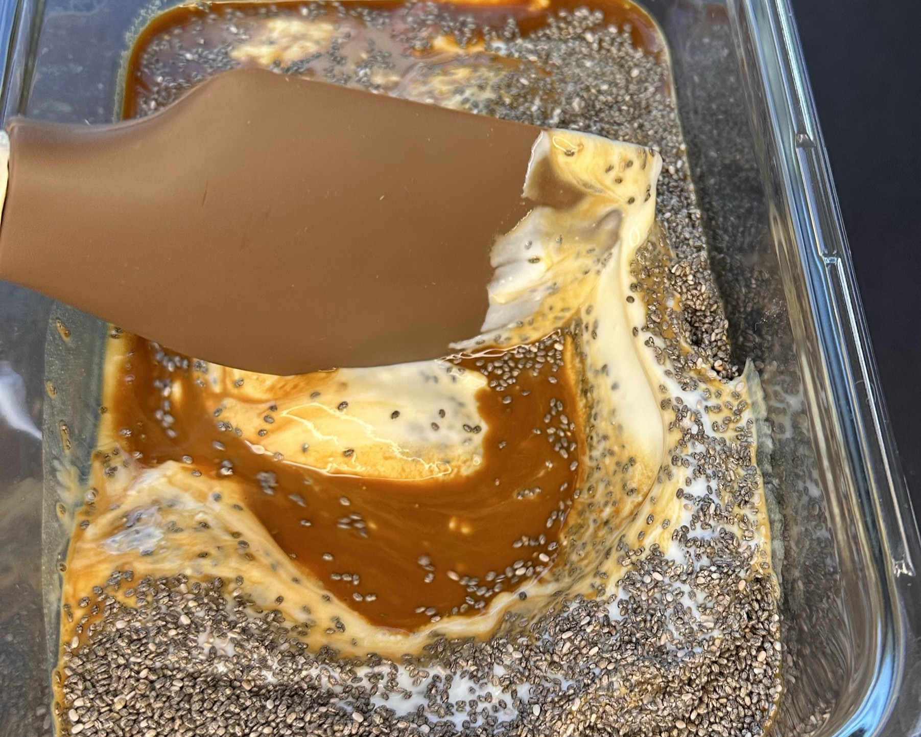 Chiapudding in Tiramisu-Stil Chiapudding in Tiramisu-Stil