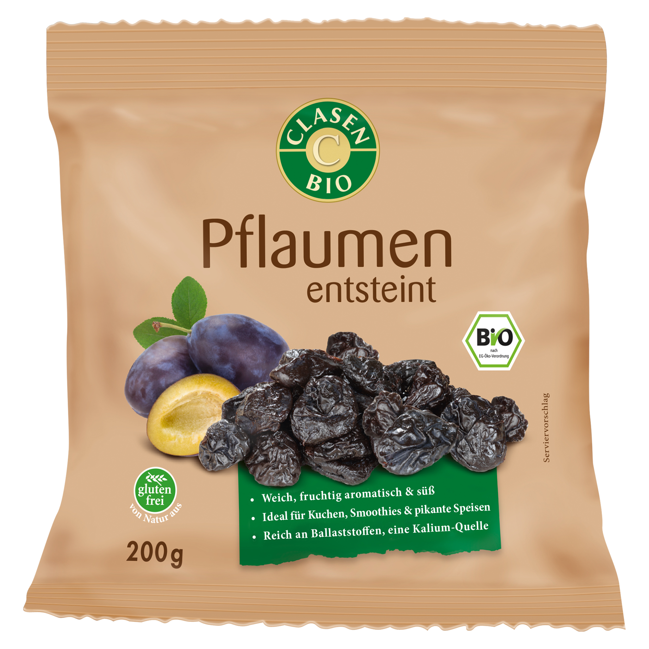 Bio Pflaumen (getrocknet und entsteint)