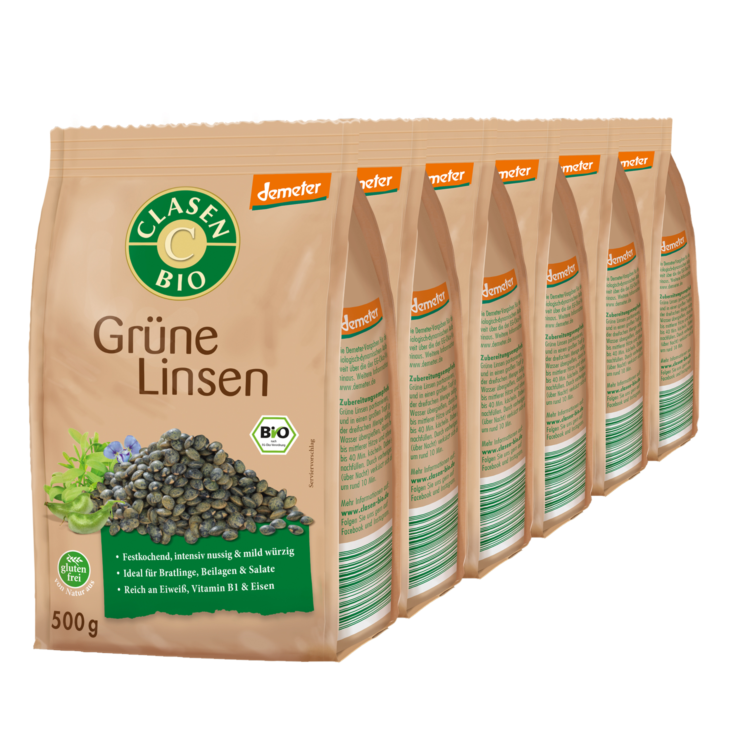 Bio Linsen in Demeter Qualität  Bio Linsen in Demeter Qualität