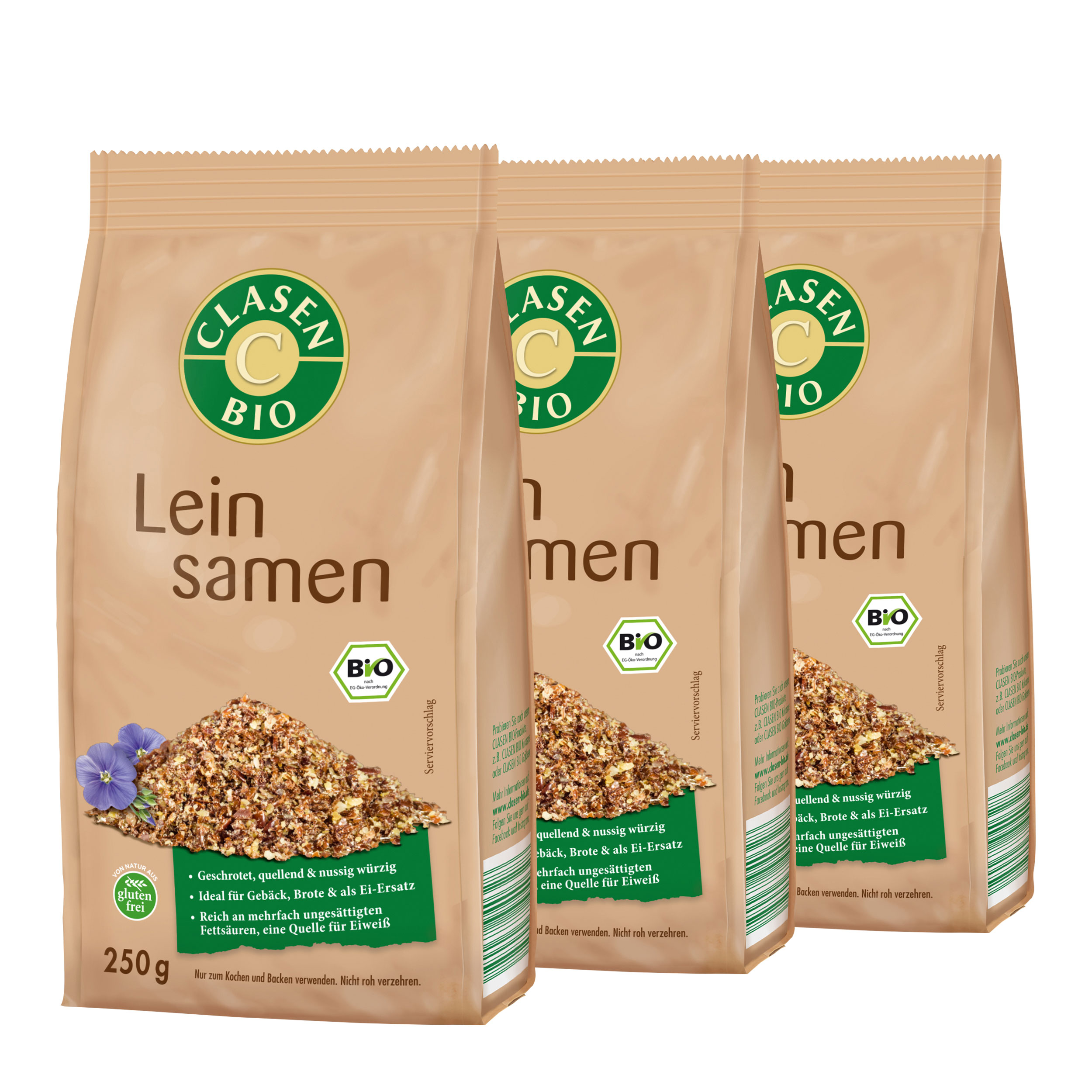 Bio Leinsamen (geschrotet) Bio Leinsamen (geschrotet)