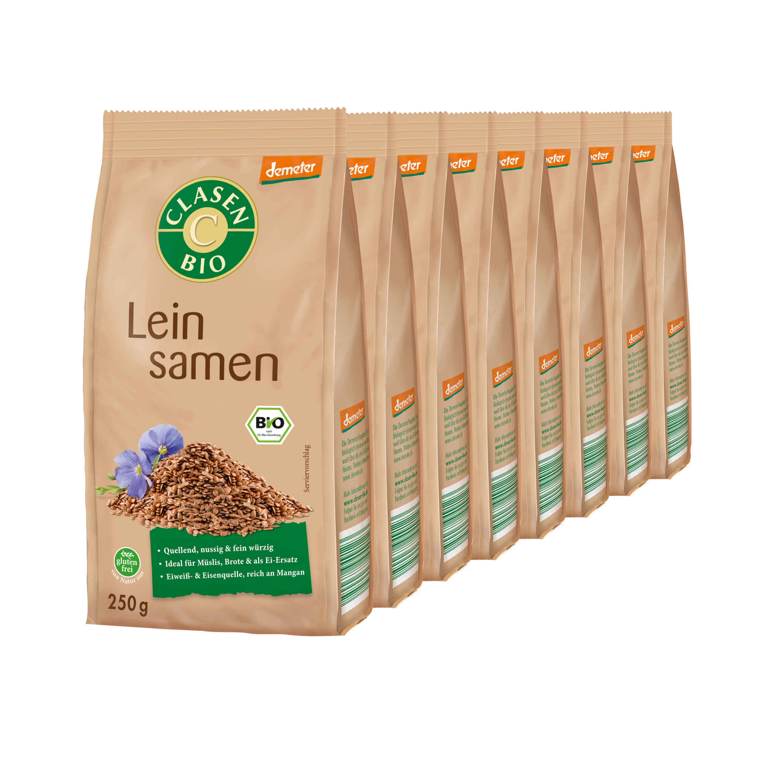 Bio Leinsamen ganz in Demeter Qualität   Bio Leinsamen ganz in Demeter Qualität