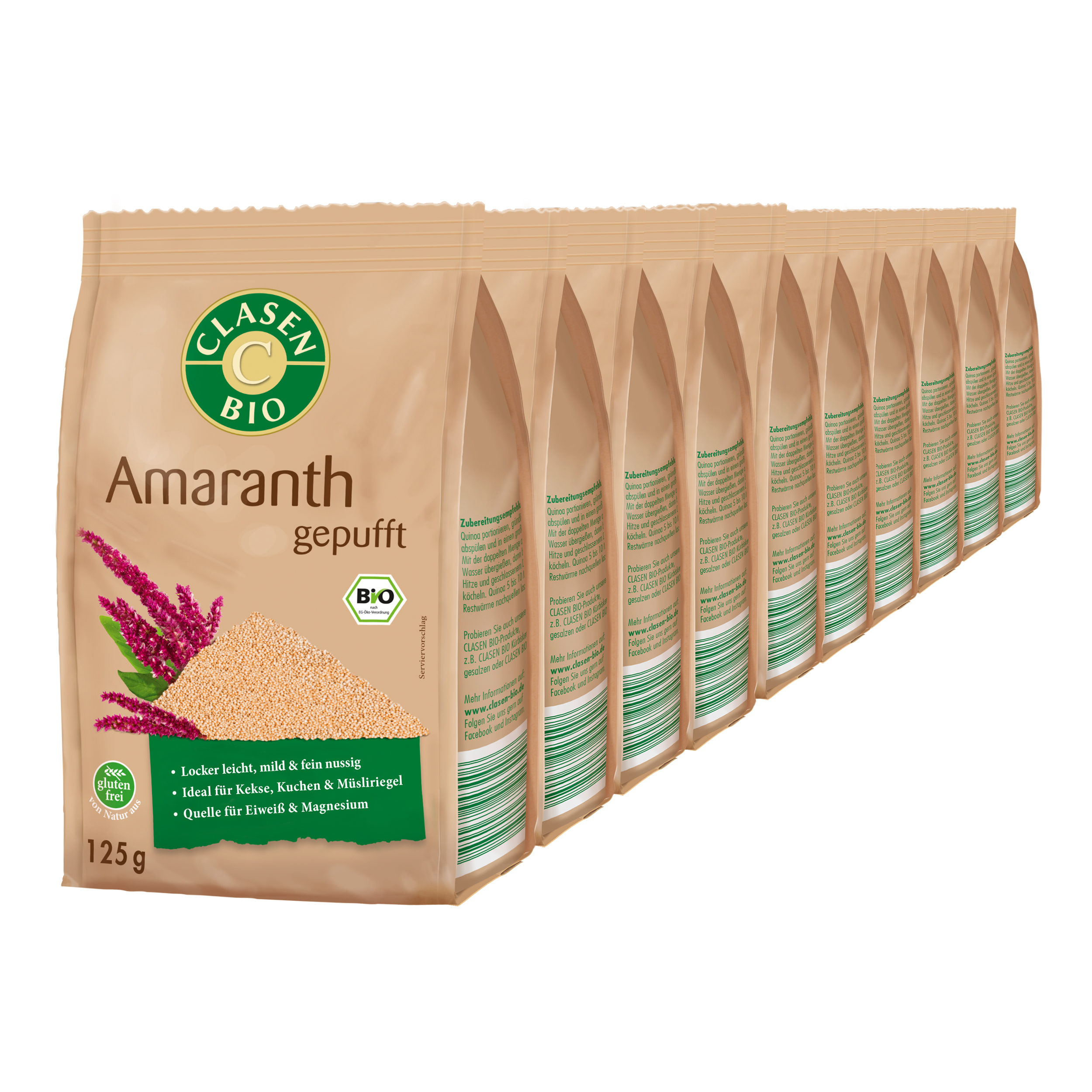 Bio Amaranth gepufft Bio Amaranth gepufft