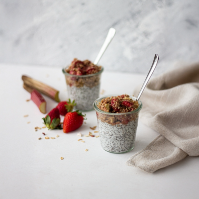 Chia-Pudding mit Beeren